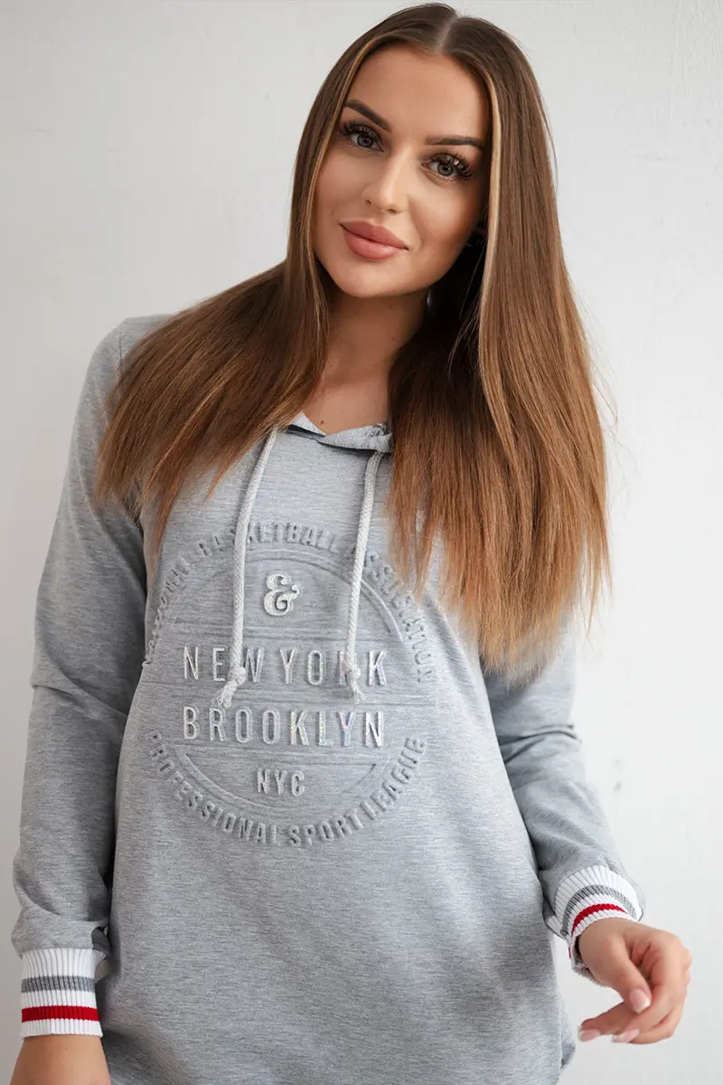 Suknelė „Brooklyn“, pilkos spalvos