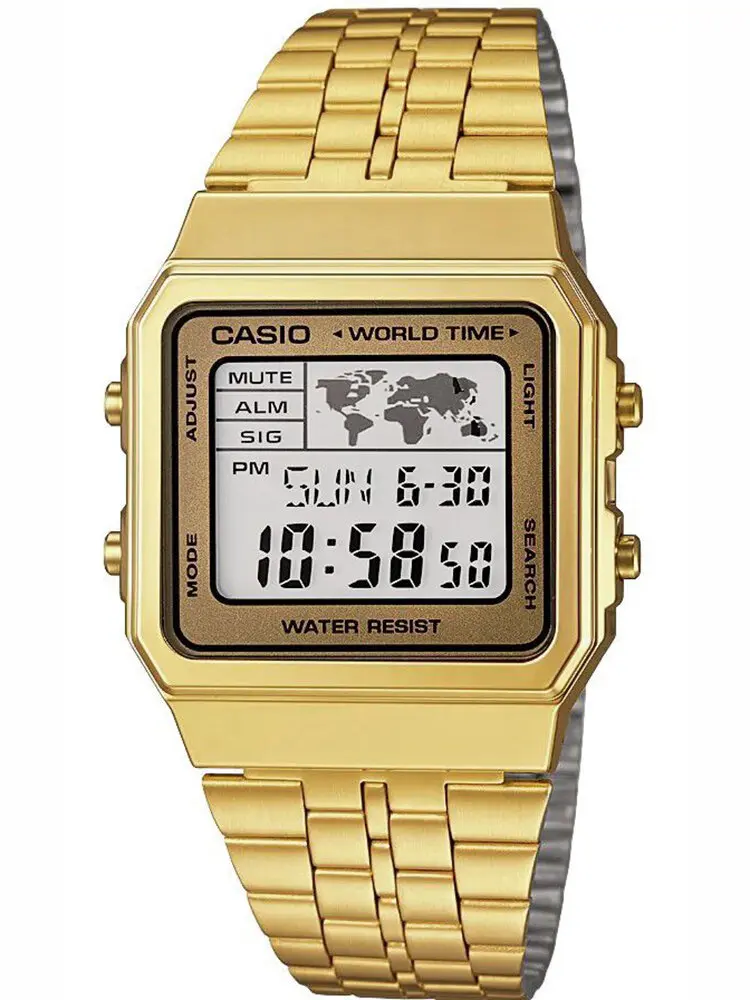 Casio A500WGA-9DF Vintage vyriškas laikrodis