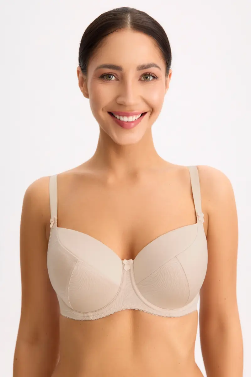 Gaia Kate 281 liemenėlė su standžiais kaušeliais, smėlinė