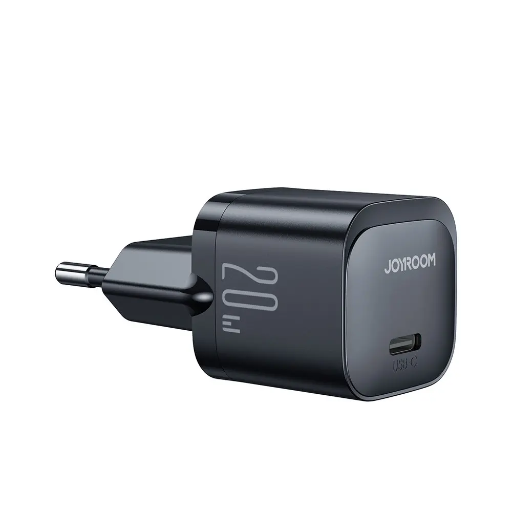 Joyroom mini įkroviklis USB-C 20 W PD JR-TCF02, juodas